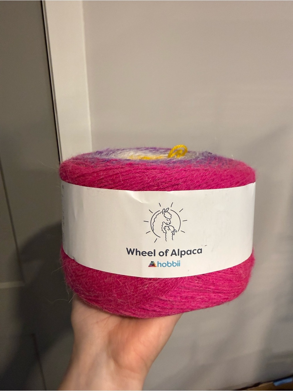 Hobbii Wheel of Alpaca yarn